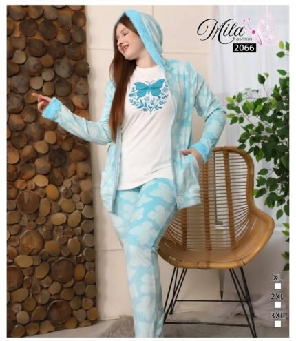 بيجاما 3 قطع-كود2066